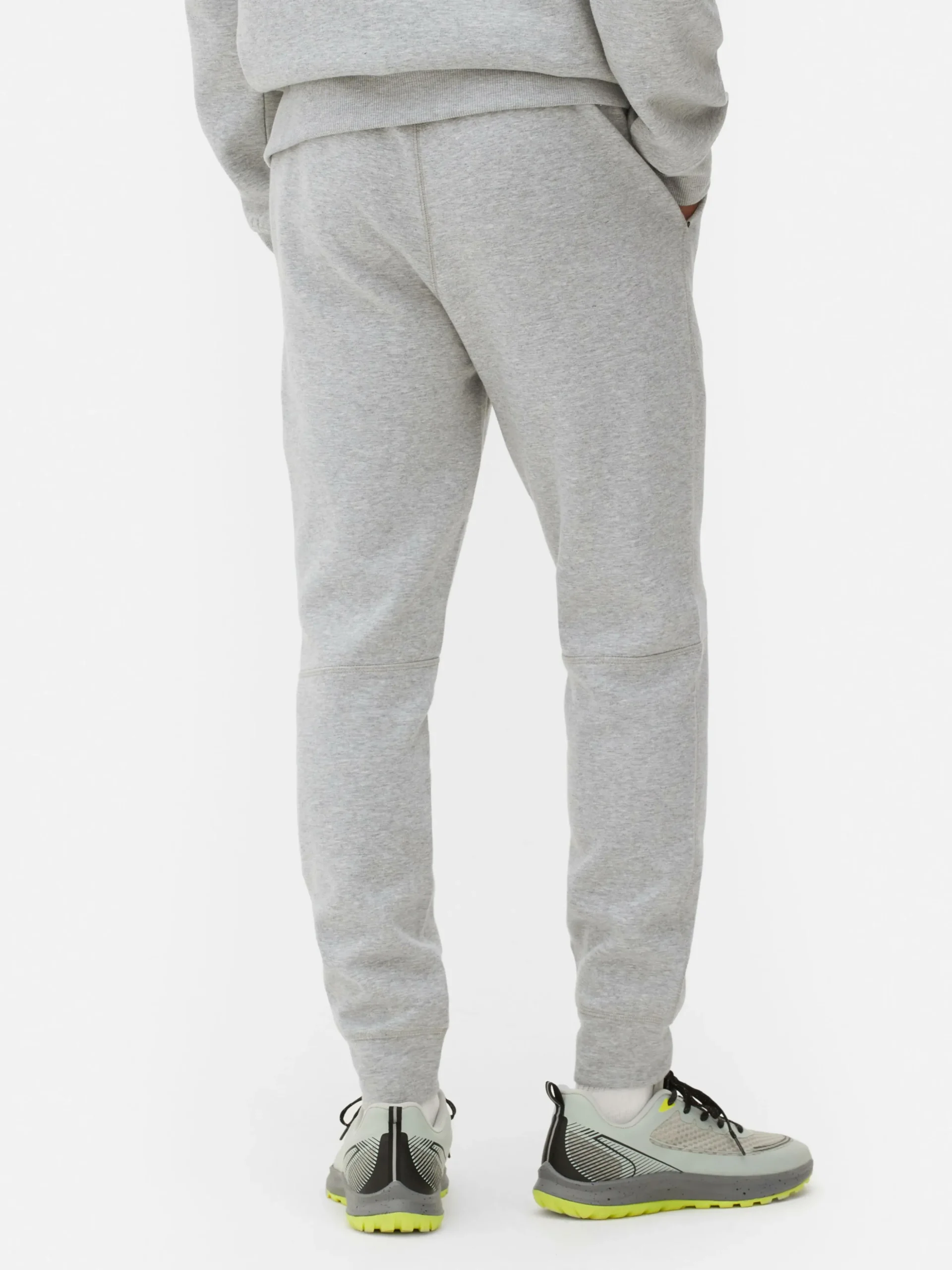 Bas De Jogging Contrecollé Coupe Slim