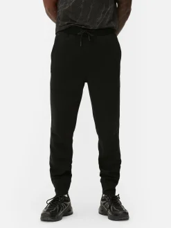 Bas De Jogging Contrecollé Coupe Slim