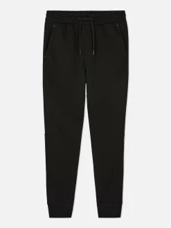 Bas De Jogging Contrecollé Coupe Slim