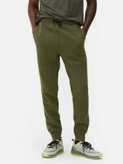 Bas De Jogging Contrecollé Coupe Slim