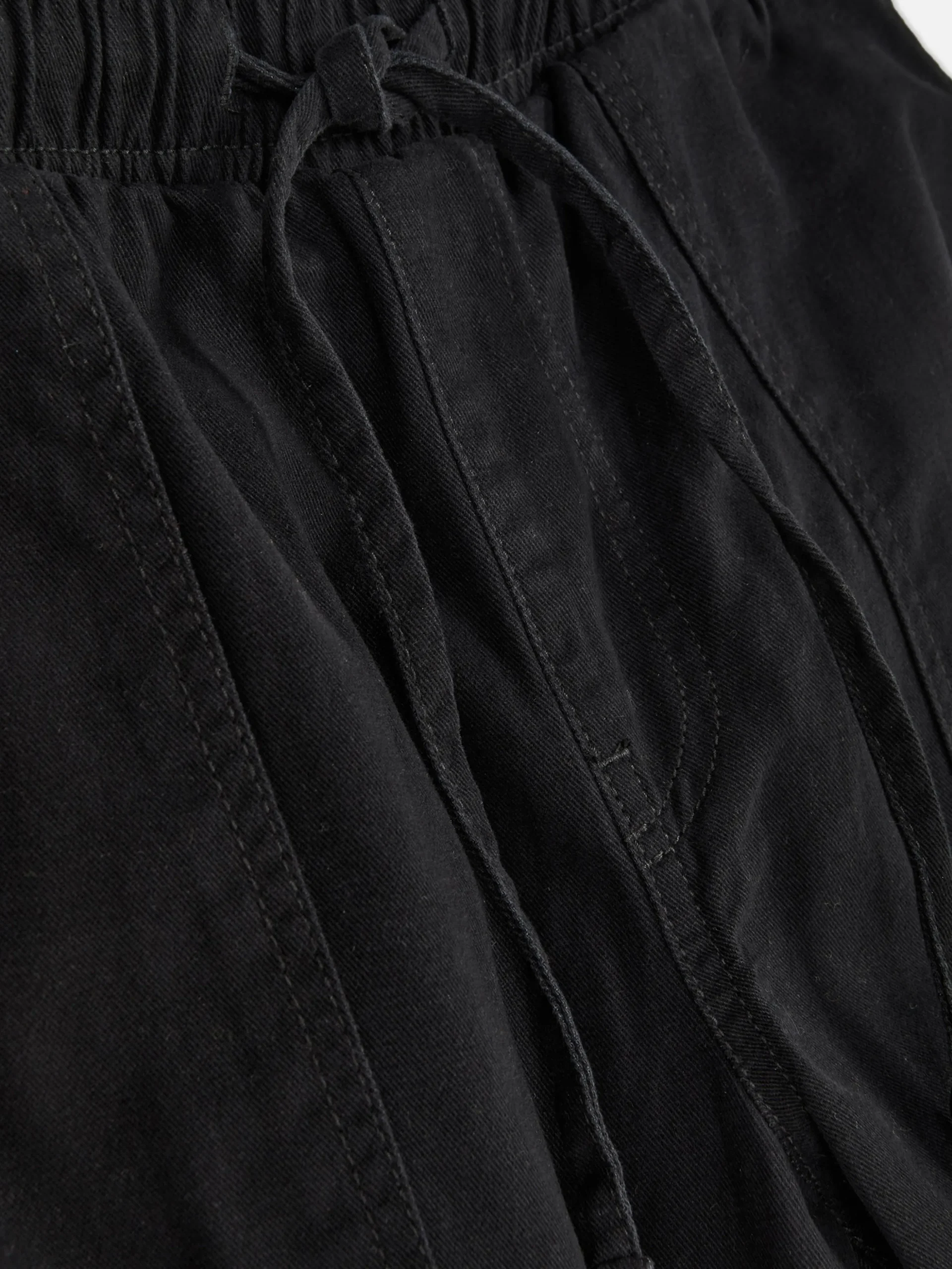 Bas De Jogging En Denim Avec Cordon De Serrage