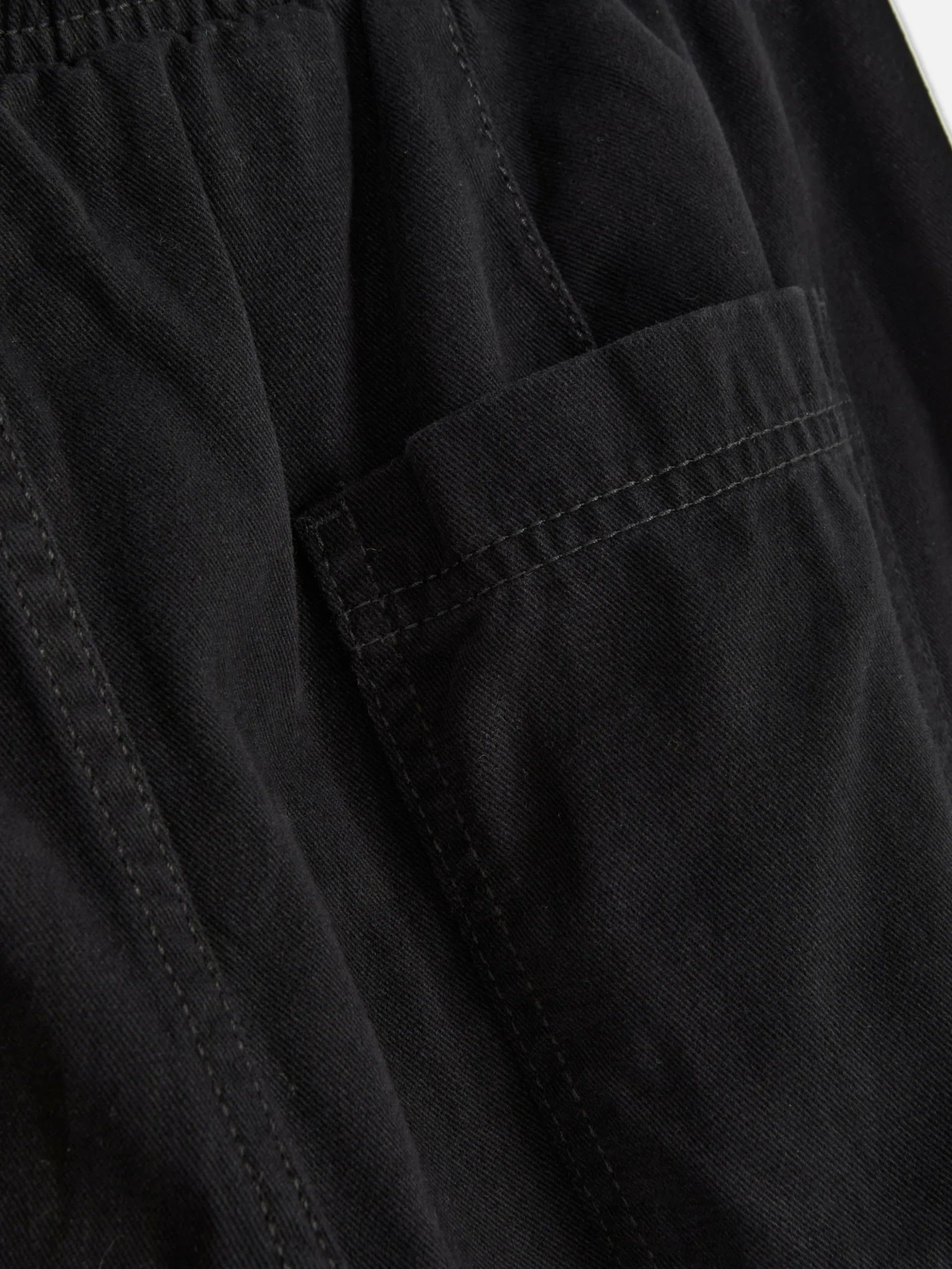 Bas De Jogging En Denim Avec Cordon De Serrage