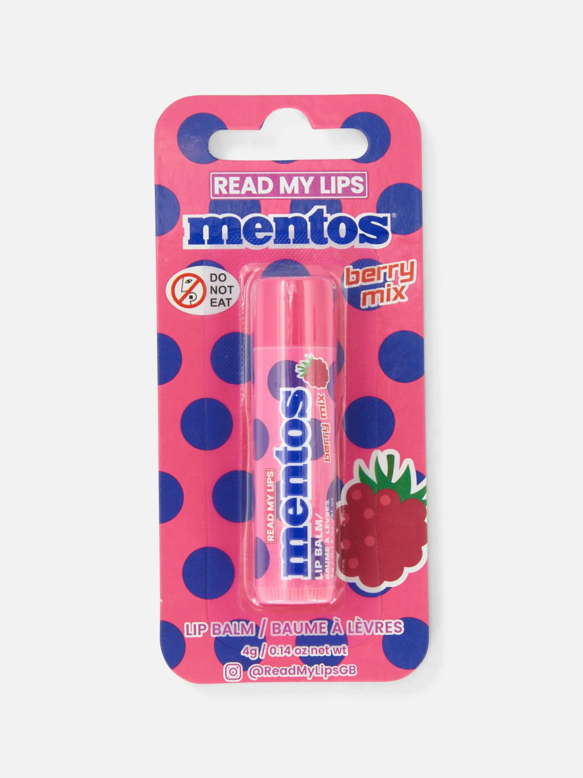 Baume à Lèvres Mentos Fruits Rouges