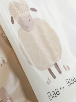 Bavoir Tablier à Motif Mouton