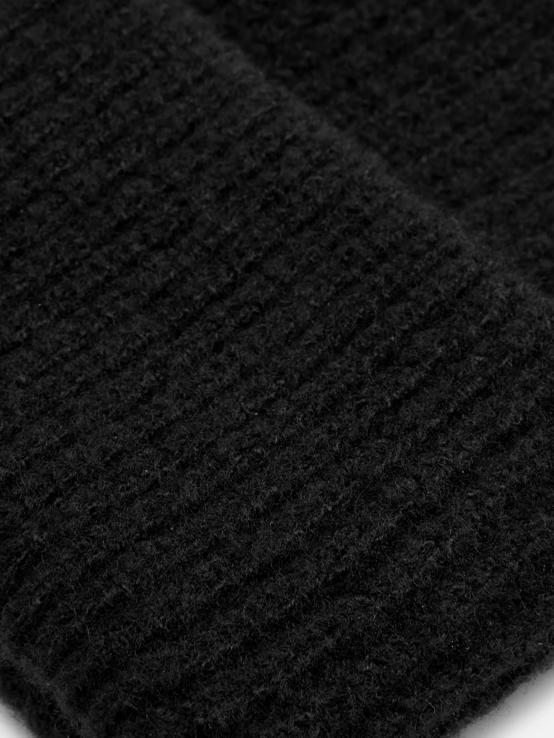 Bonnet En Grosse Maille à Revers