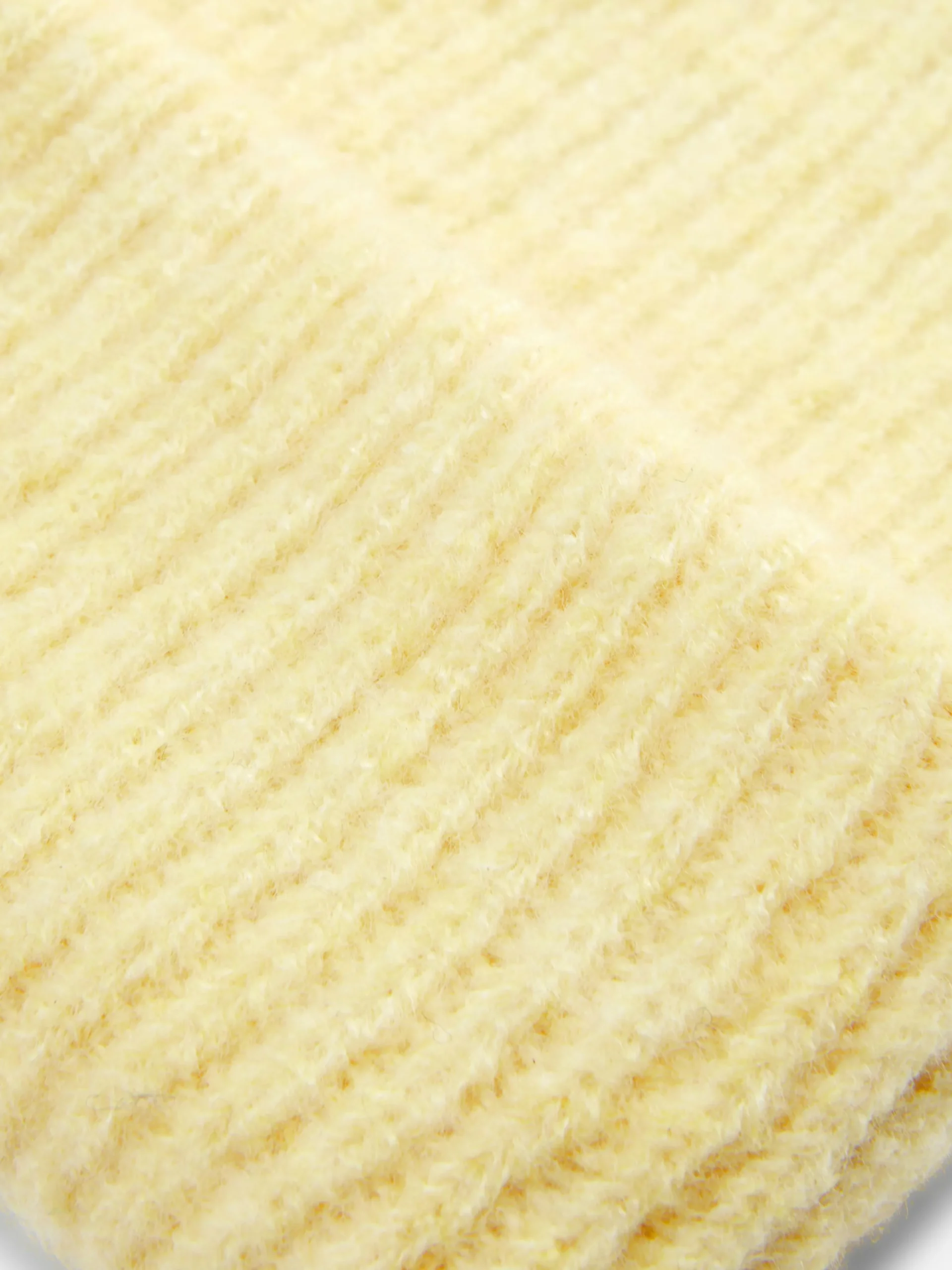 Bonnet En Grosse Maille à Revers