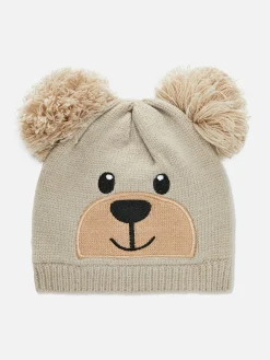Bonnet Ours à Pompon