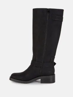 Bottes De Motard à Bout Carré