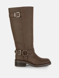 Bottes De Motard à Bout Carré
