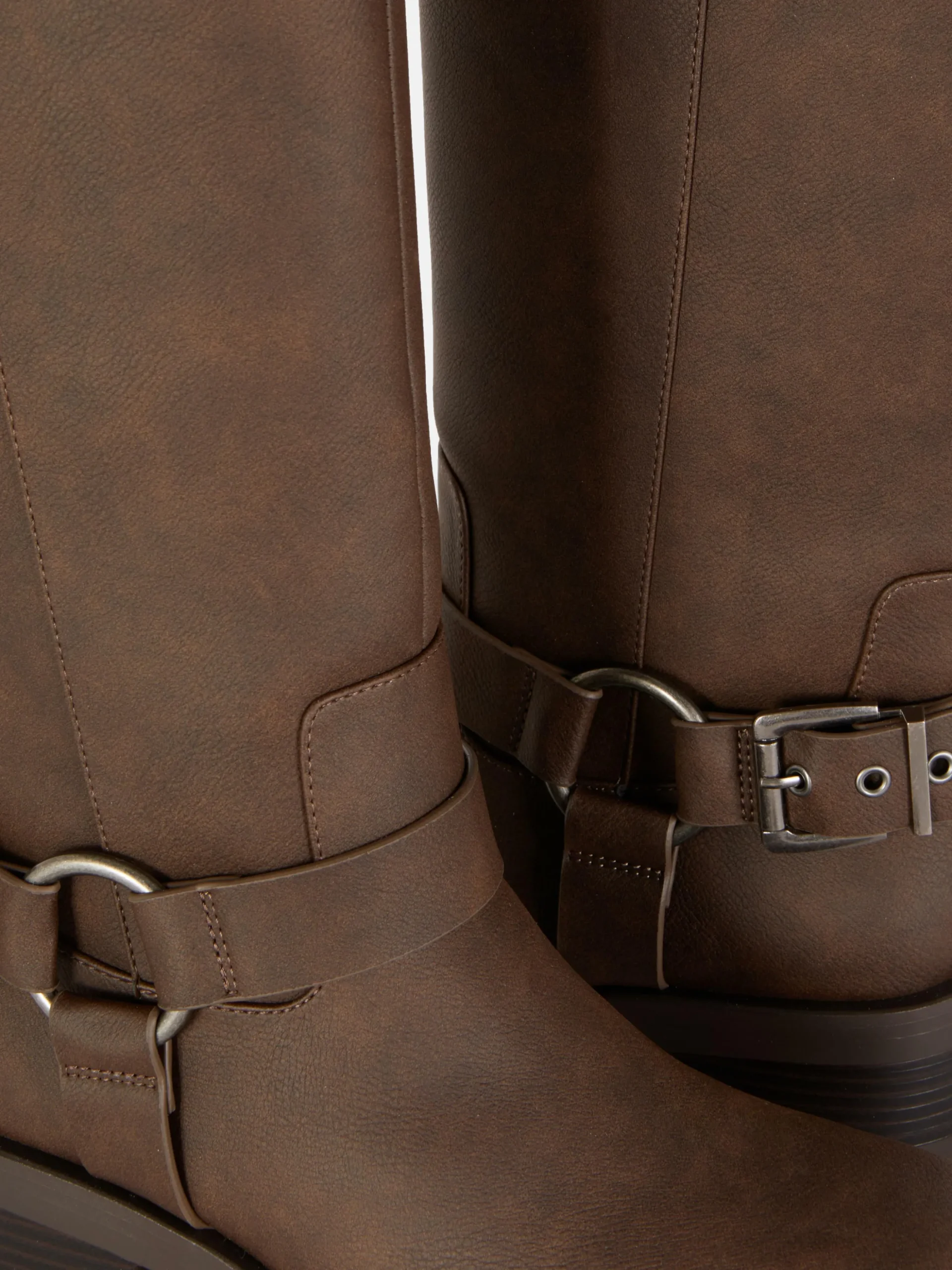 Bottes De Motard à Bout Carré