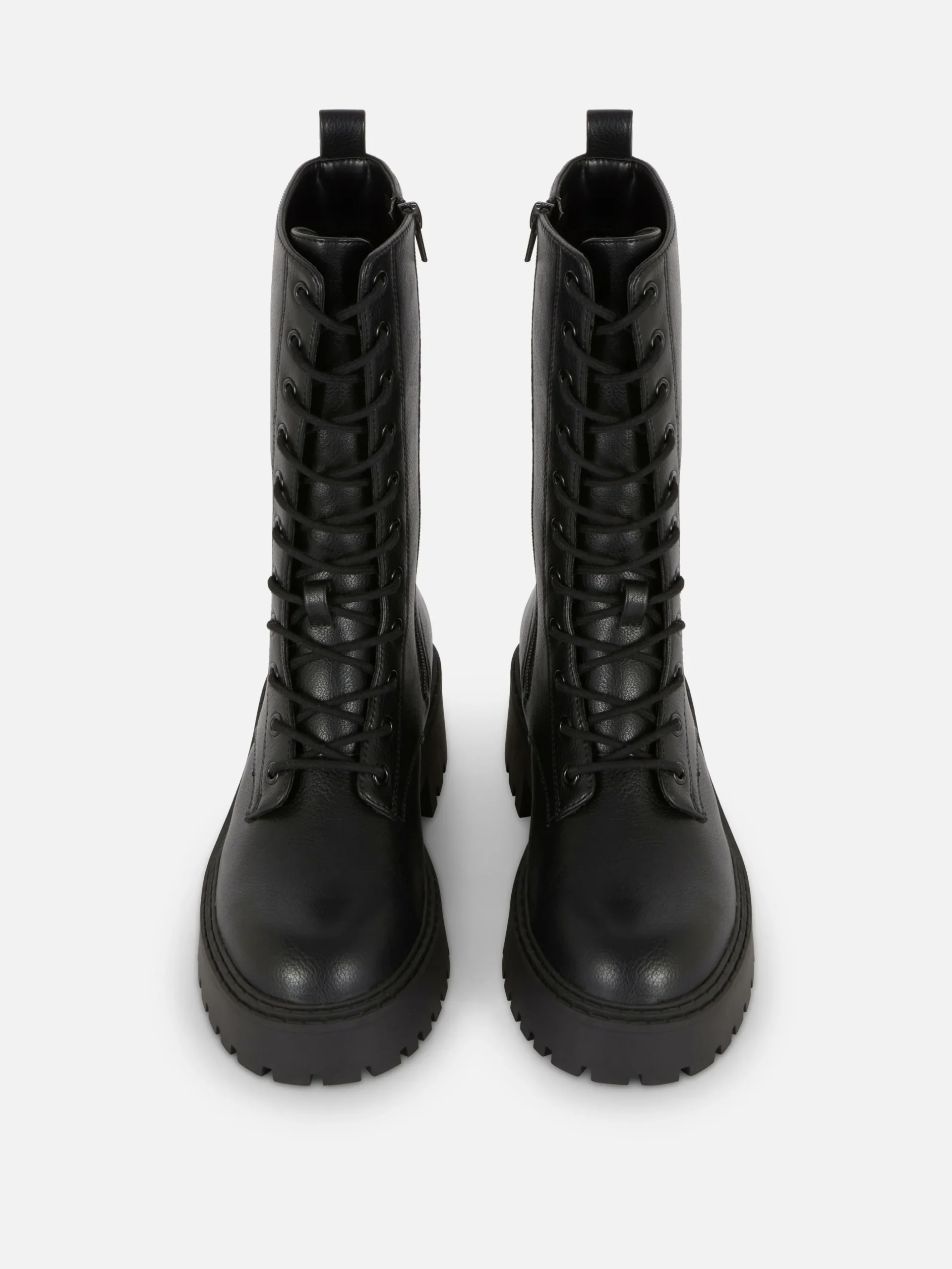 Bottes De Motard épaisses à Lacets
