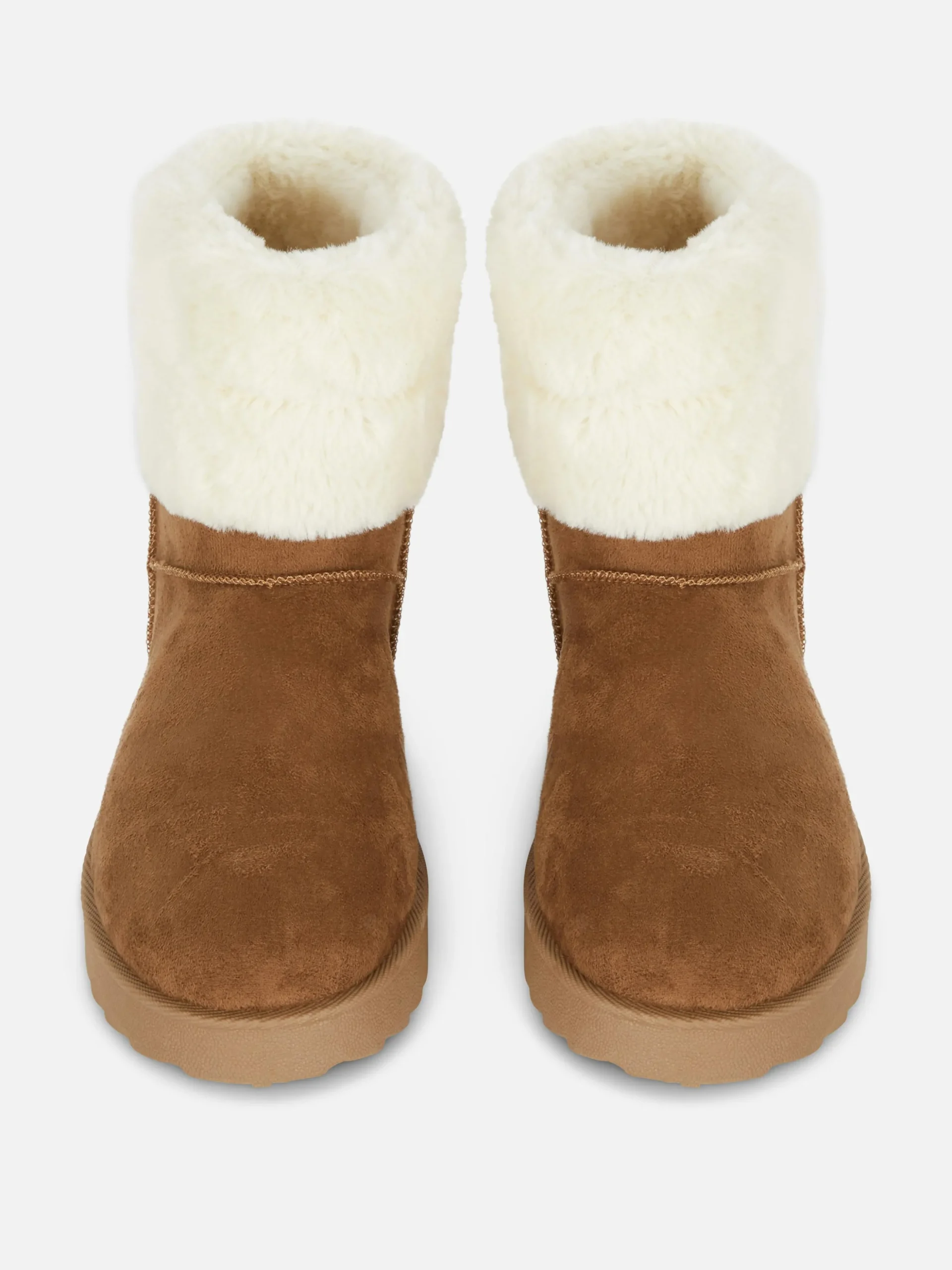 Bottes Doublées En Fausse Fourrure