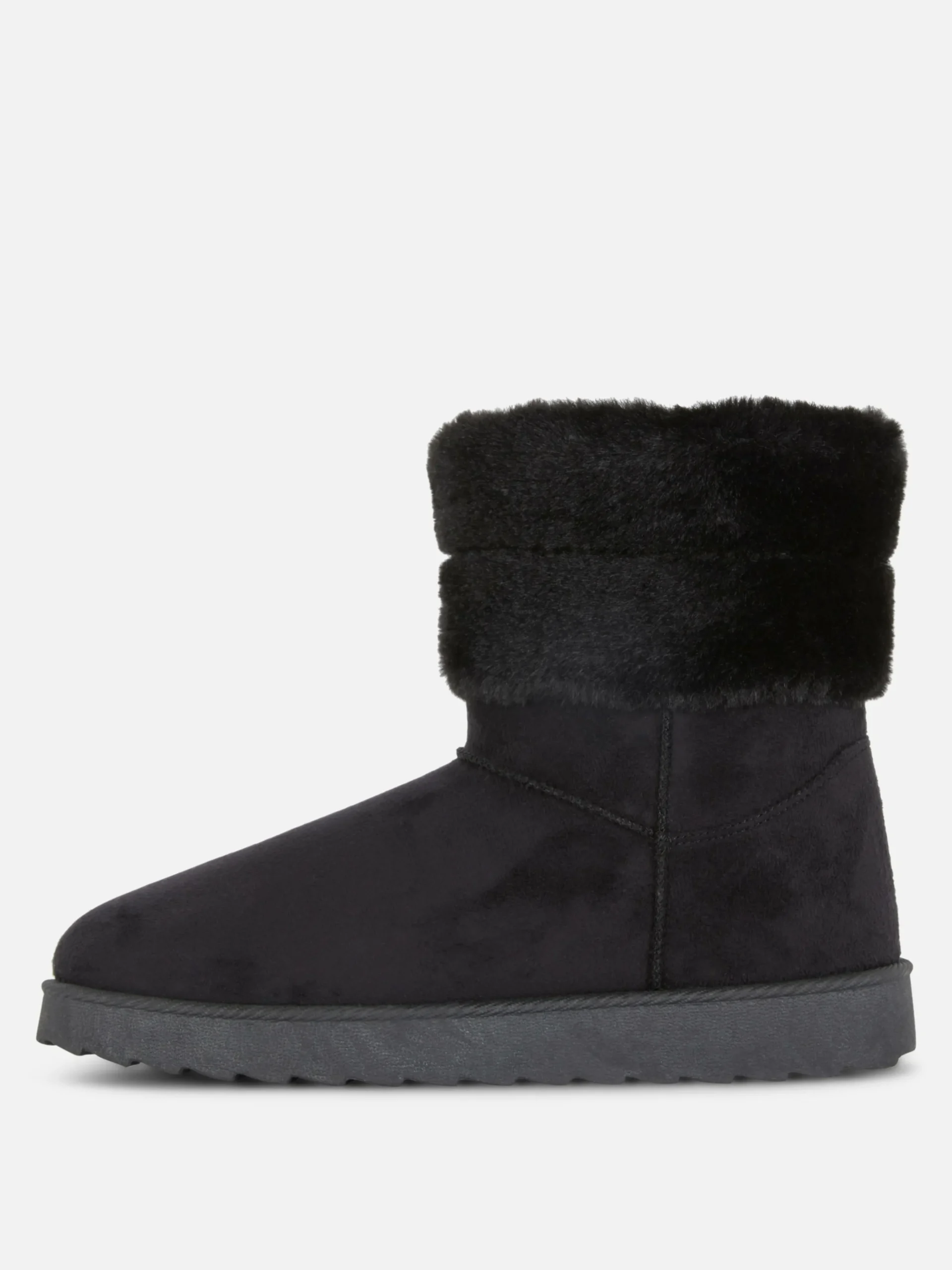 Bottes Doublées En Fausse Fourrure
