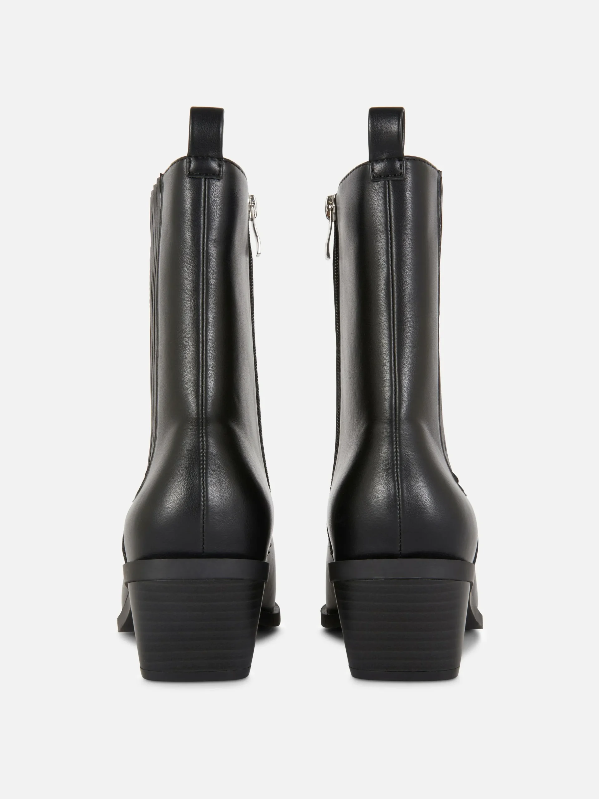 Bottes Santiags En Simili Cuir