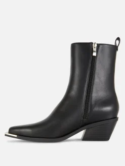 Bottes Santiags En Simili Cuir