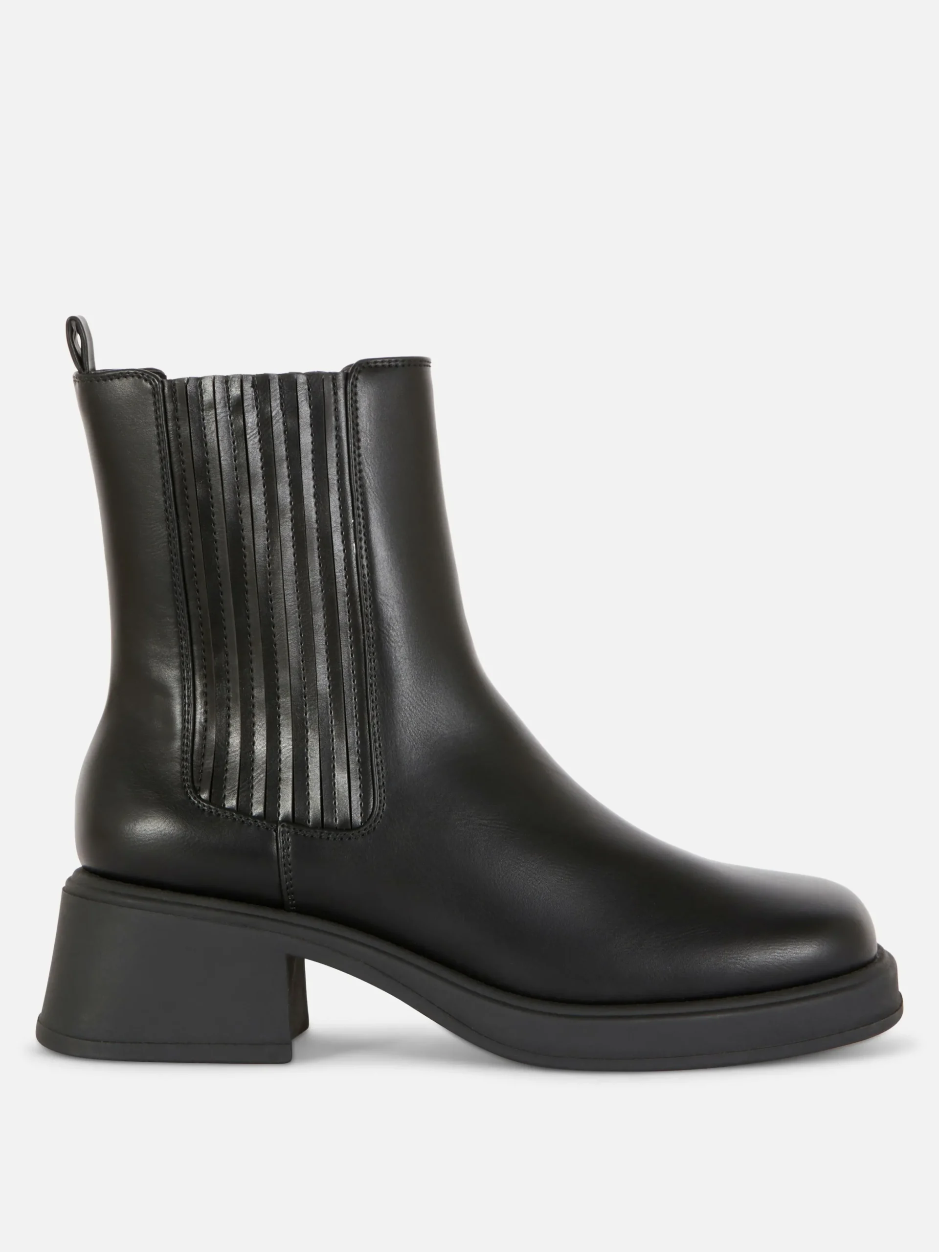Bottines Chelsea à Talon Bloc