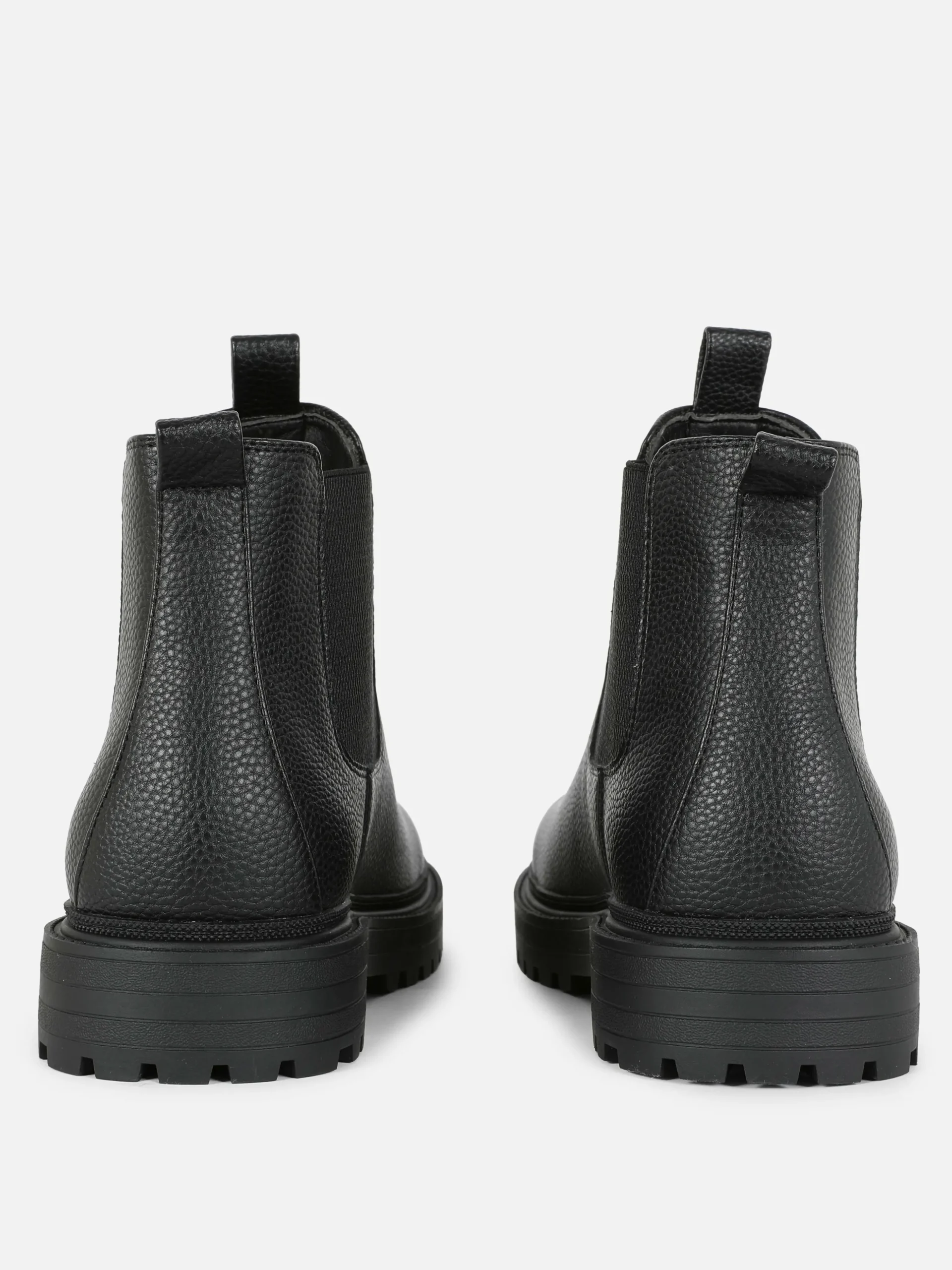 Bottines Chelsea En Simili Cuir