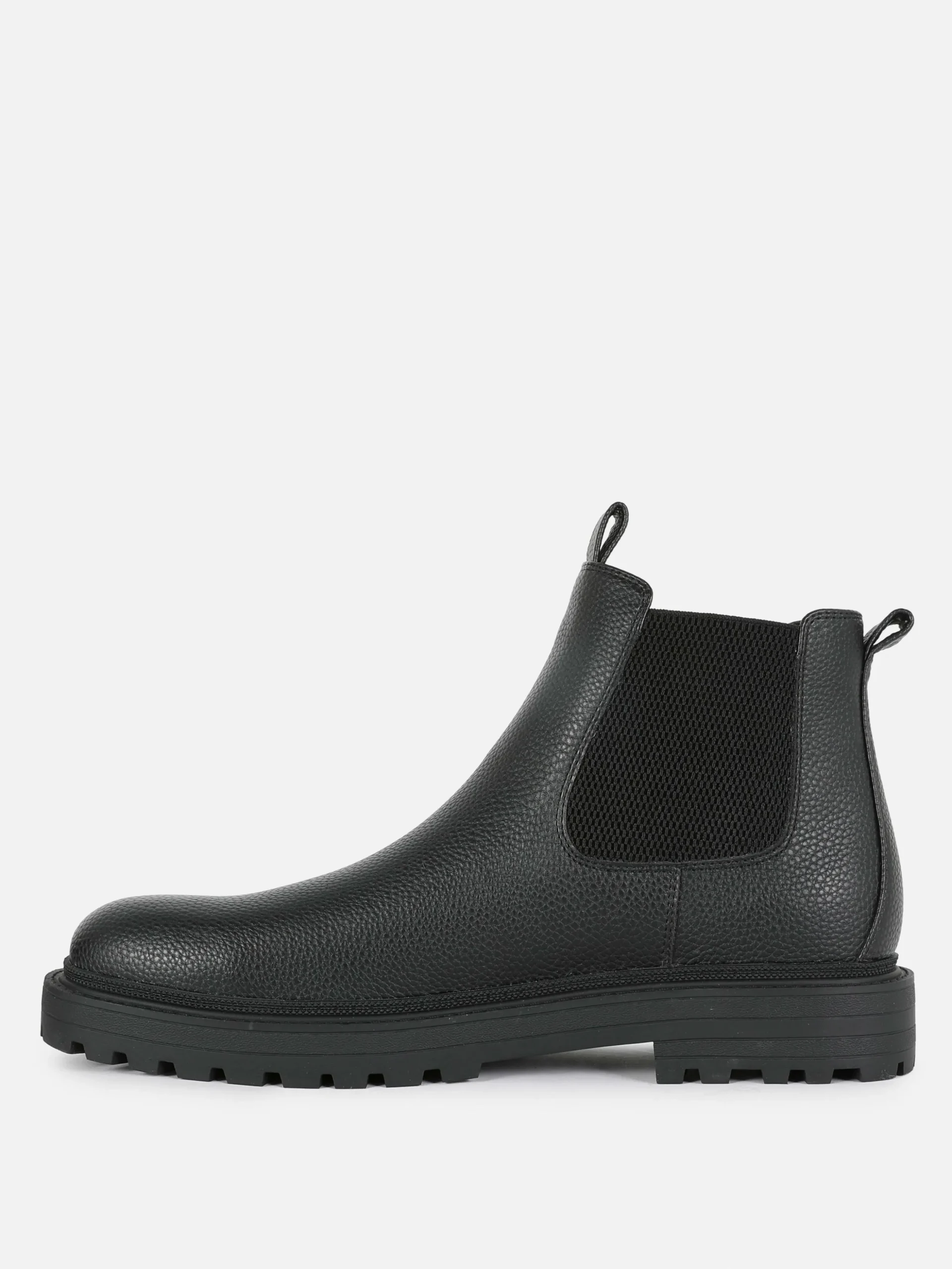 Bottines Chelsea En Simili Cuir