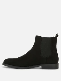 Bottines Chelsea En Suédine