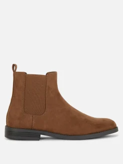 Bottines Chelsea En Suédine
