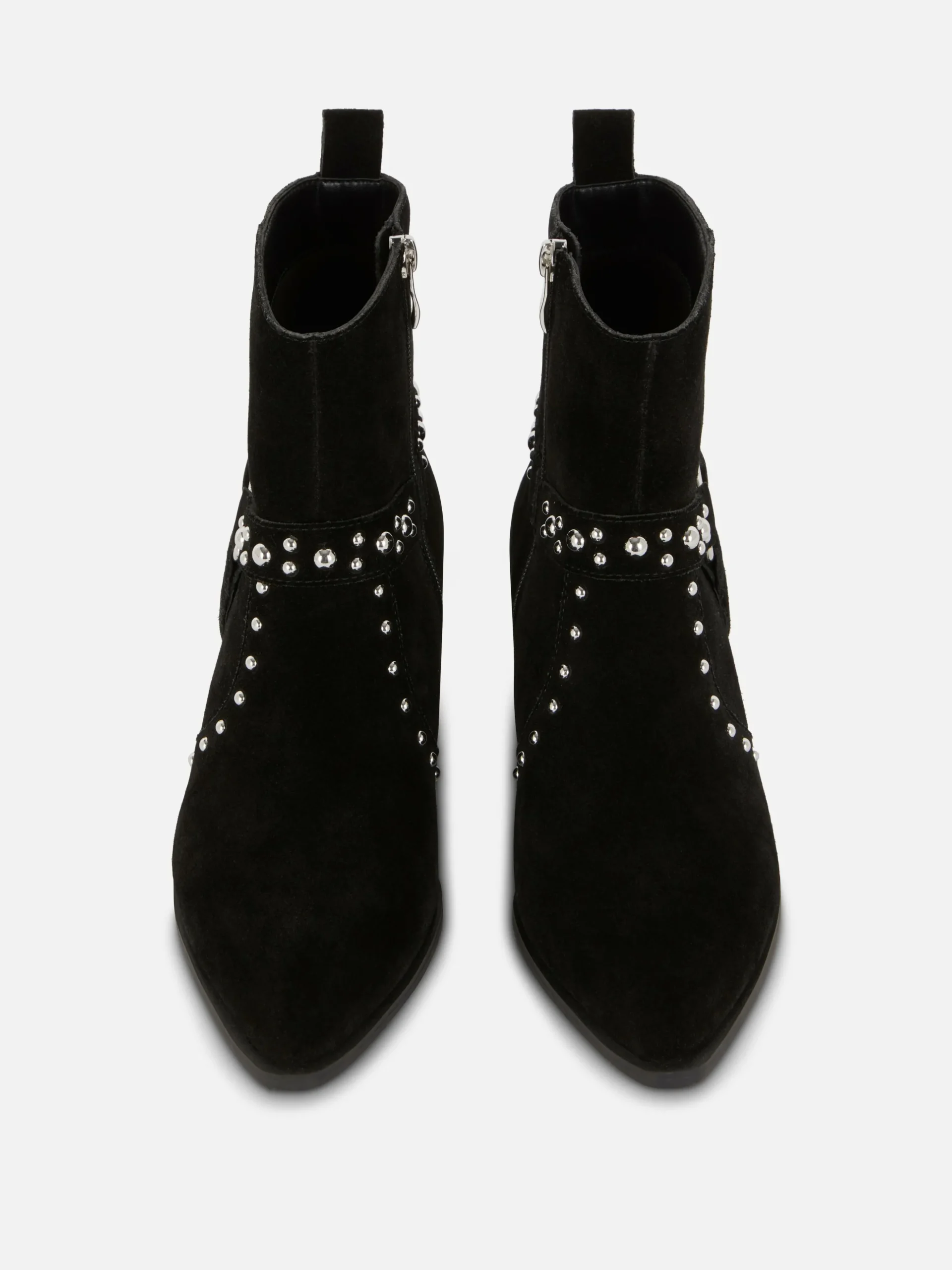 Bottines Cloutées En Suédine Rita Ora