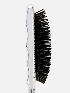 Brosse à Cheveux Plate En Métal PS...