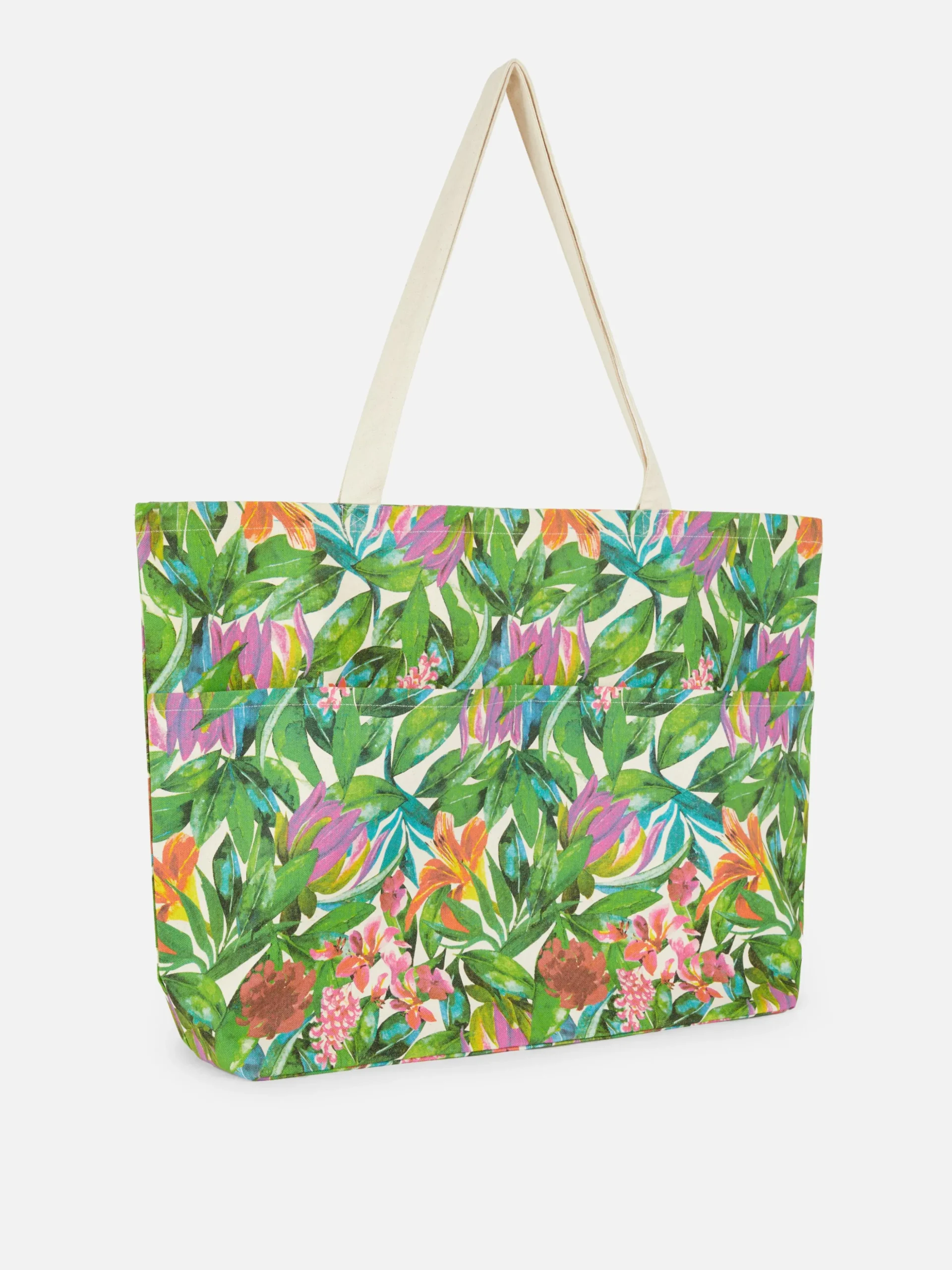 Cabas Oversize à Fleurs