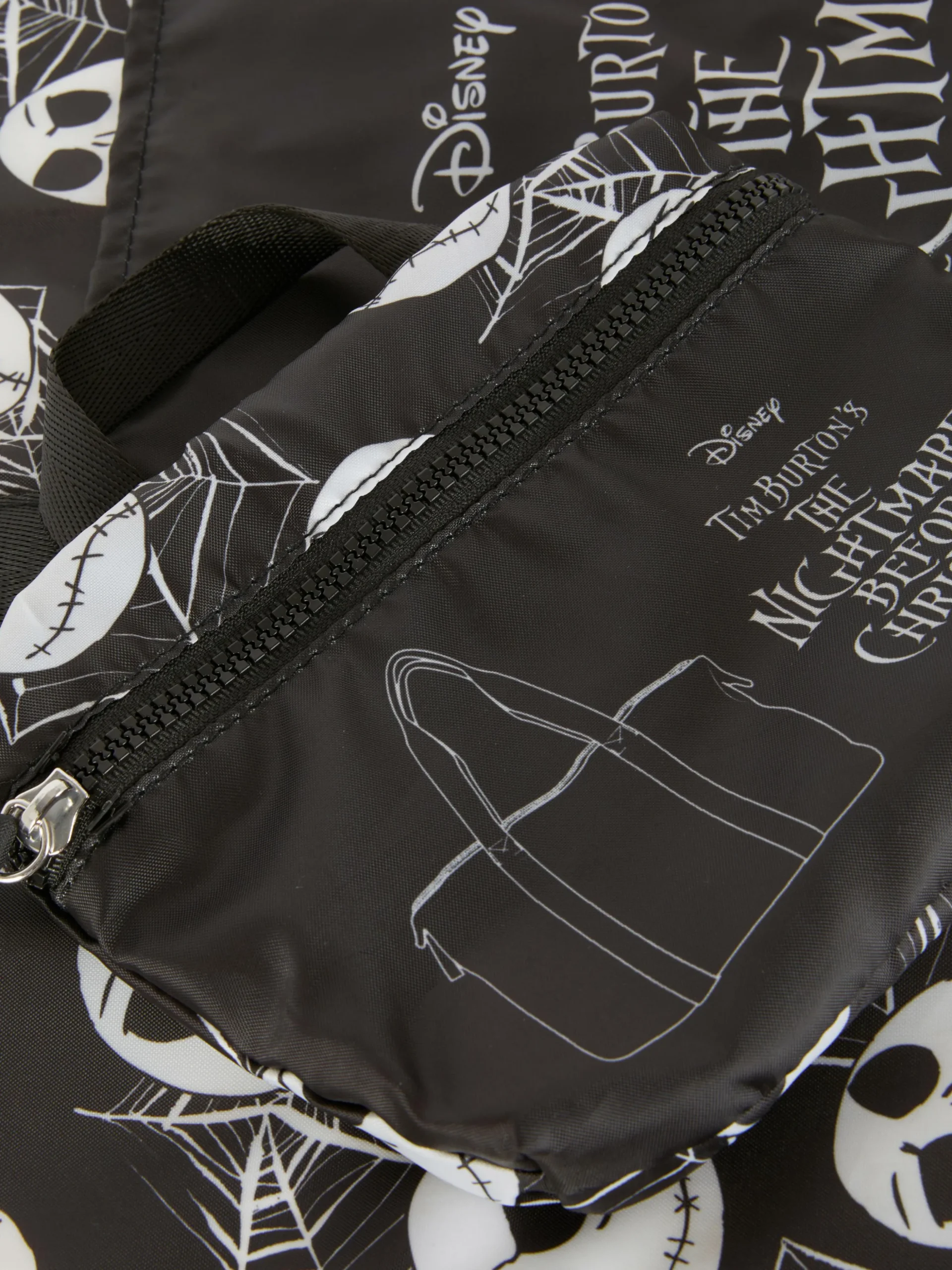 Cabas Pliable Disney L'Étrange Noël De Monsieur Jack De Tim Burton