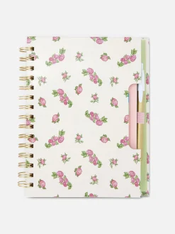 Carnet A5 à Motif Roses