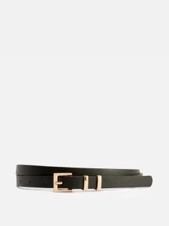 Ceinture à Boucle Carrée