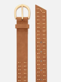 Ceinture à Boucle Cloutée