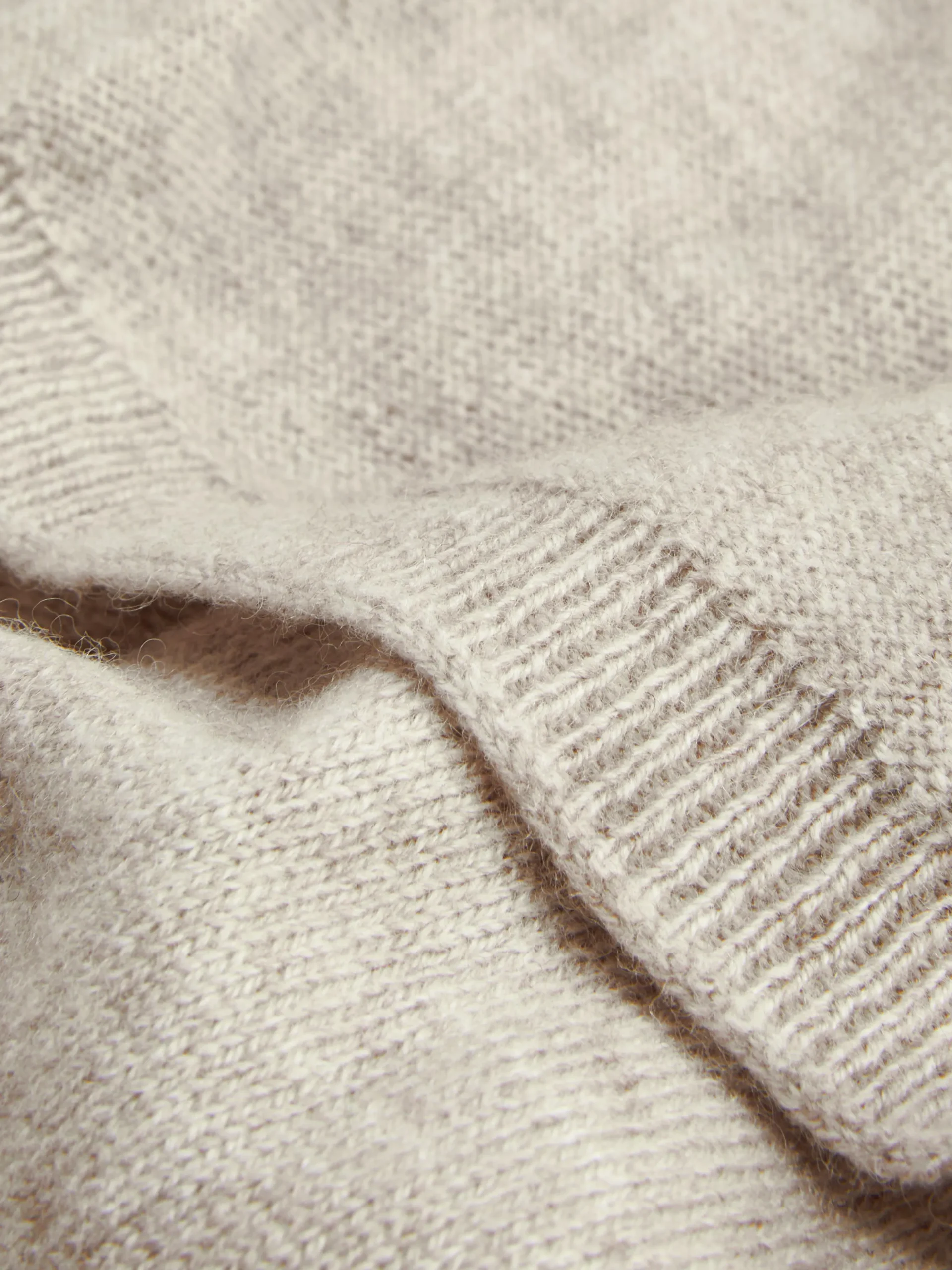 Écharpe Style Couverture En Maille Fine The Edit