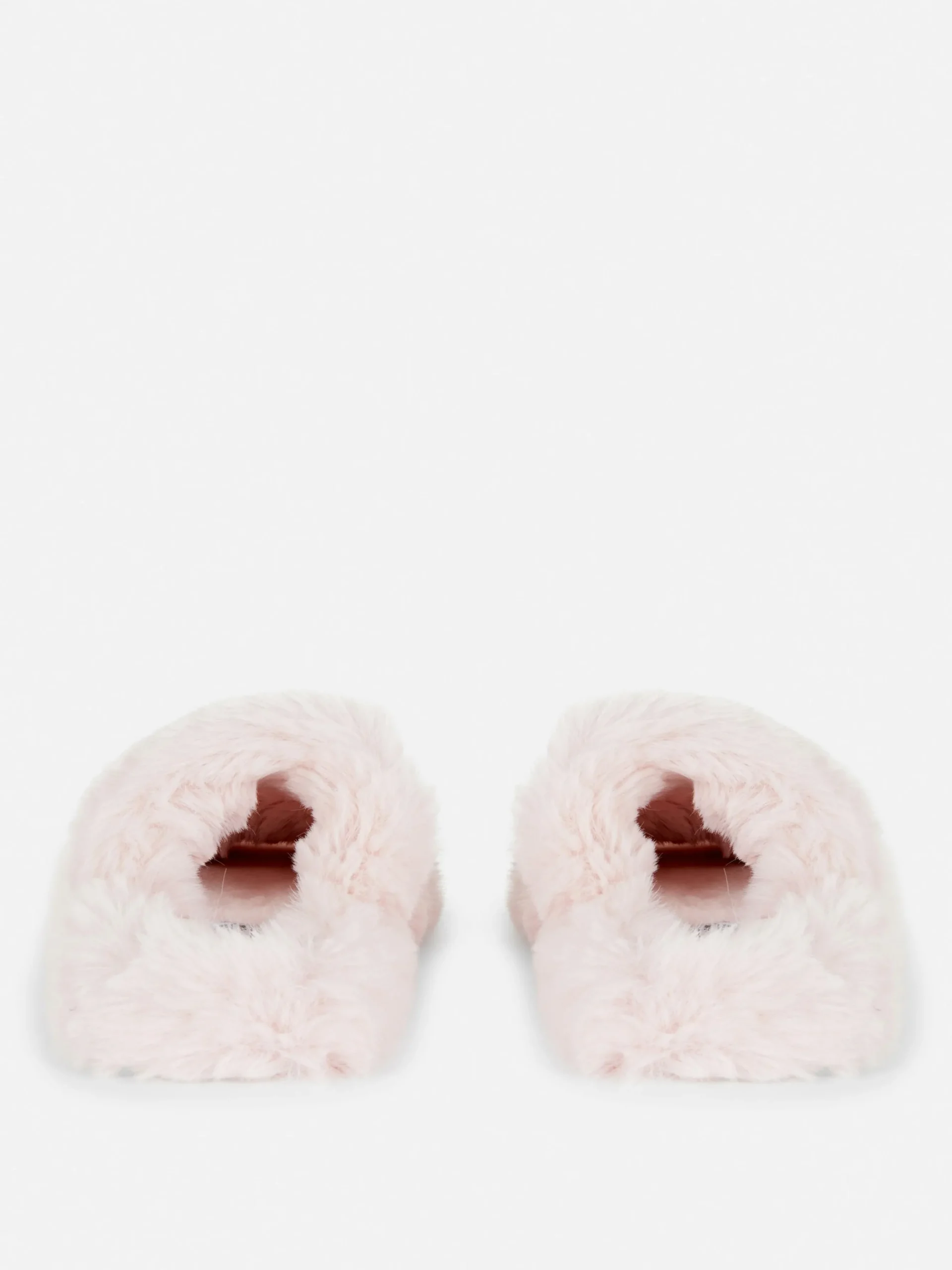 Chaussons Duveteux à Double Bride