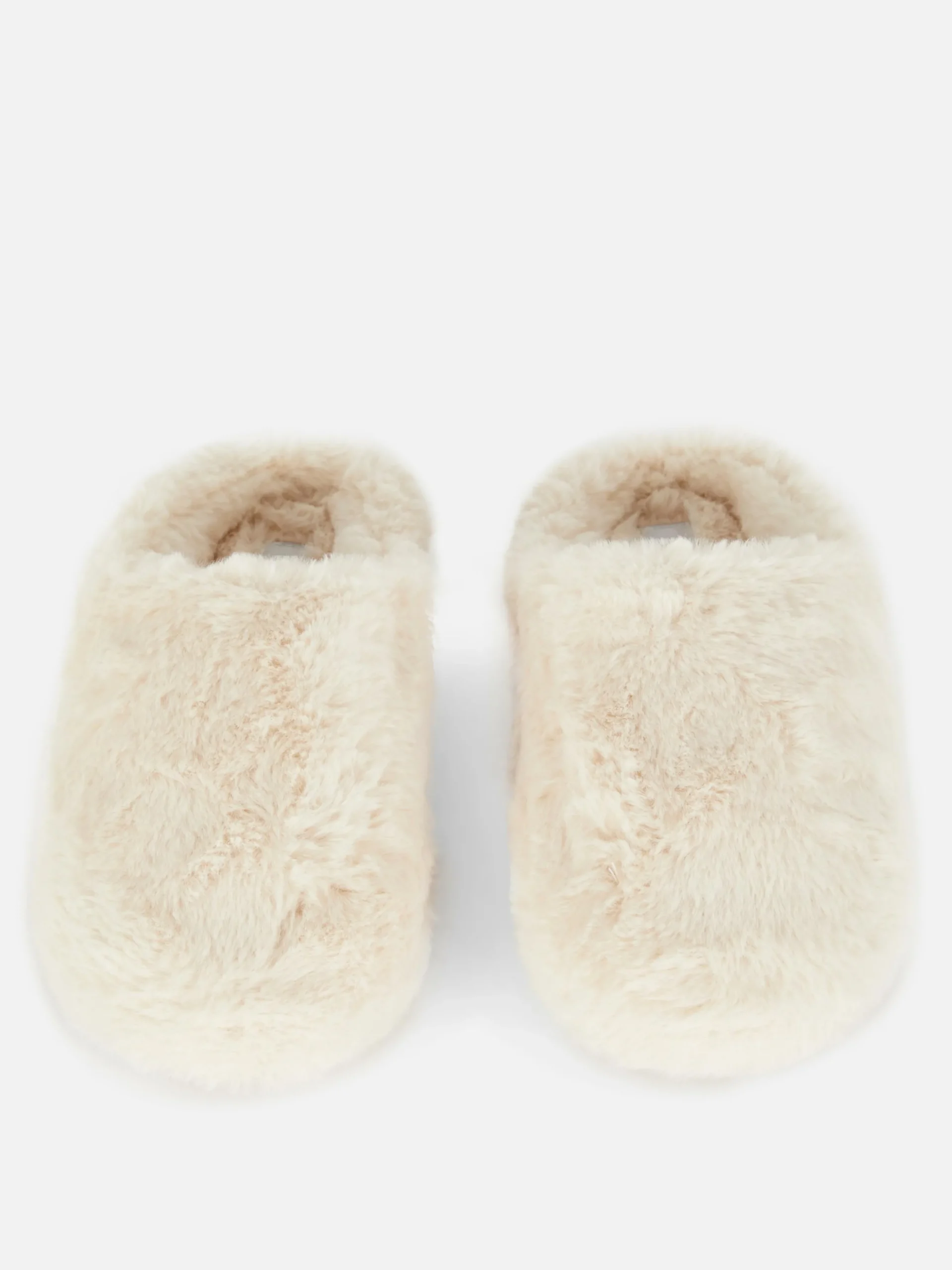 Chaussons En Fausse Fourrure