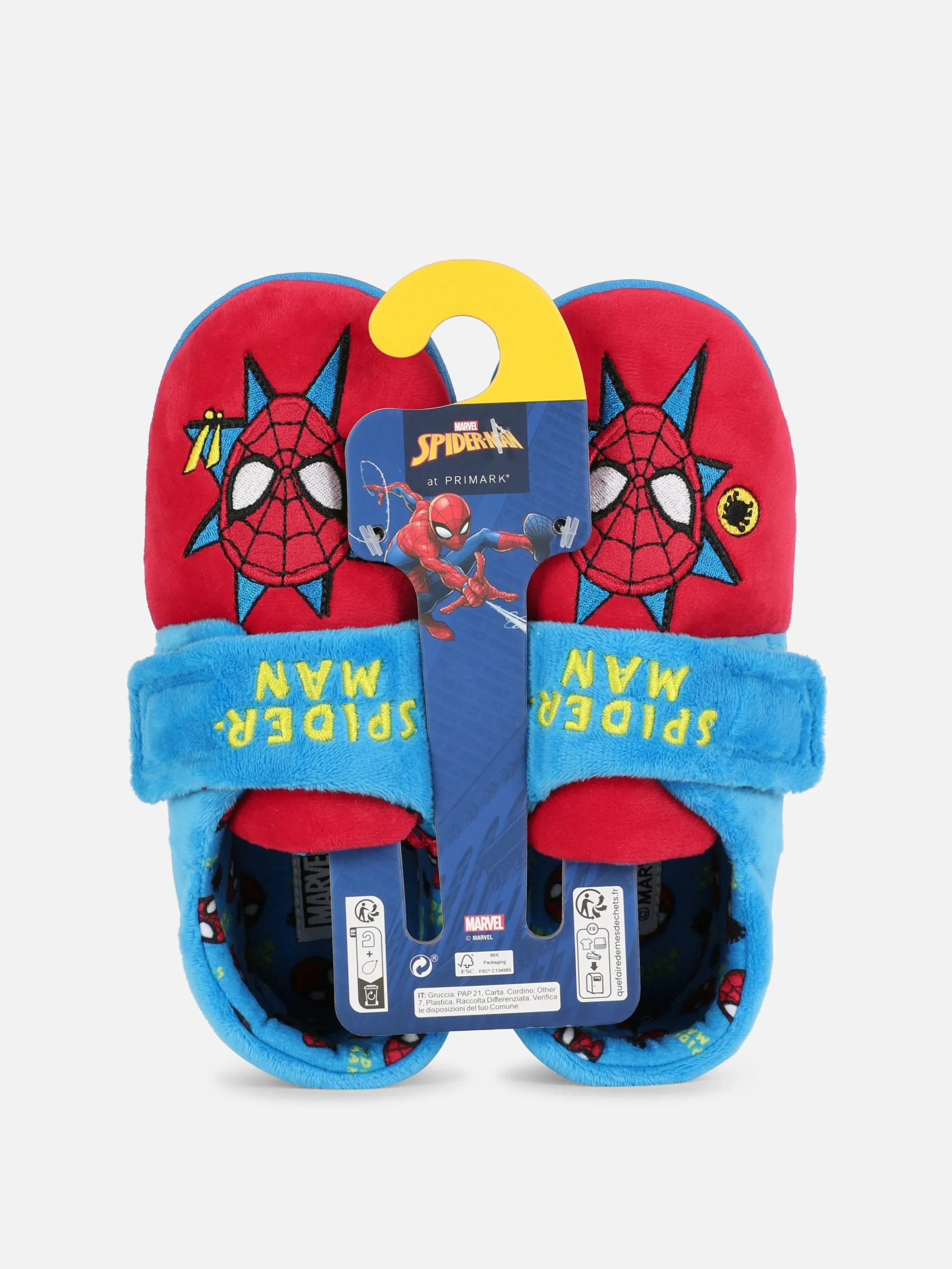Chaussons Marvel Spider-Man à Semelles Concaves