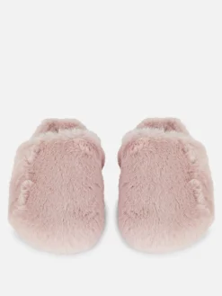 Chaussons Mules Duveteux