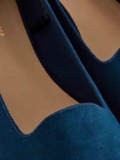 Chaussons-ballerines En Suédine