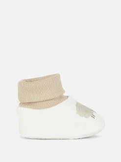 Chaussons-chaussettes à Motif Mouton