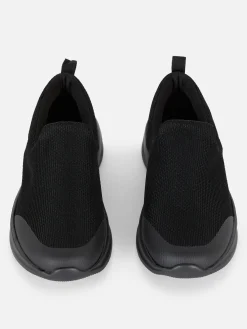 Chaussures De Sport Sans Lacets En Tissu