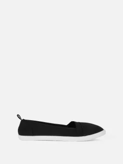 Chaussures Sans Lacets En Toile