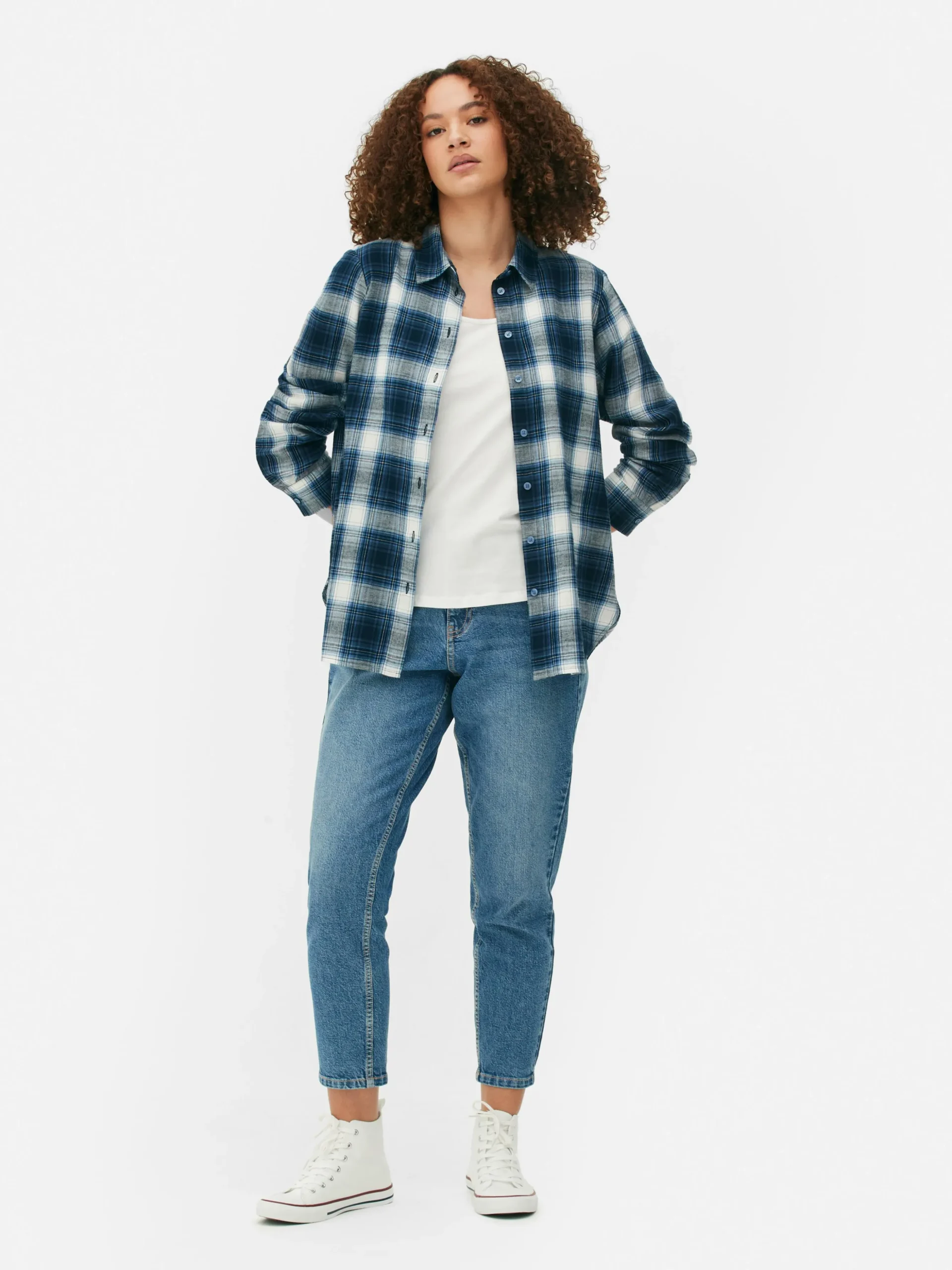 Chemise Boutonnée à Carreaux