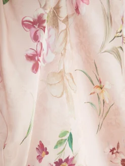 Chemise De Nuit En Satin Floral