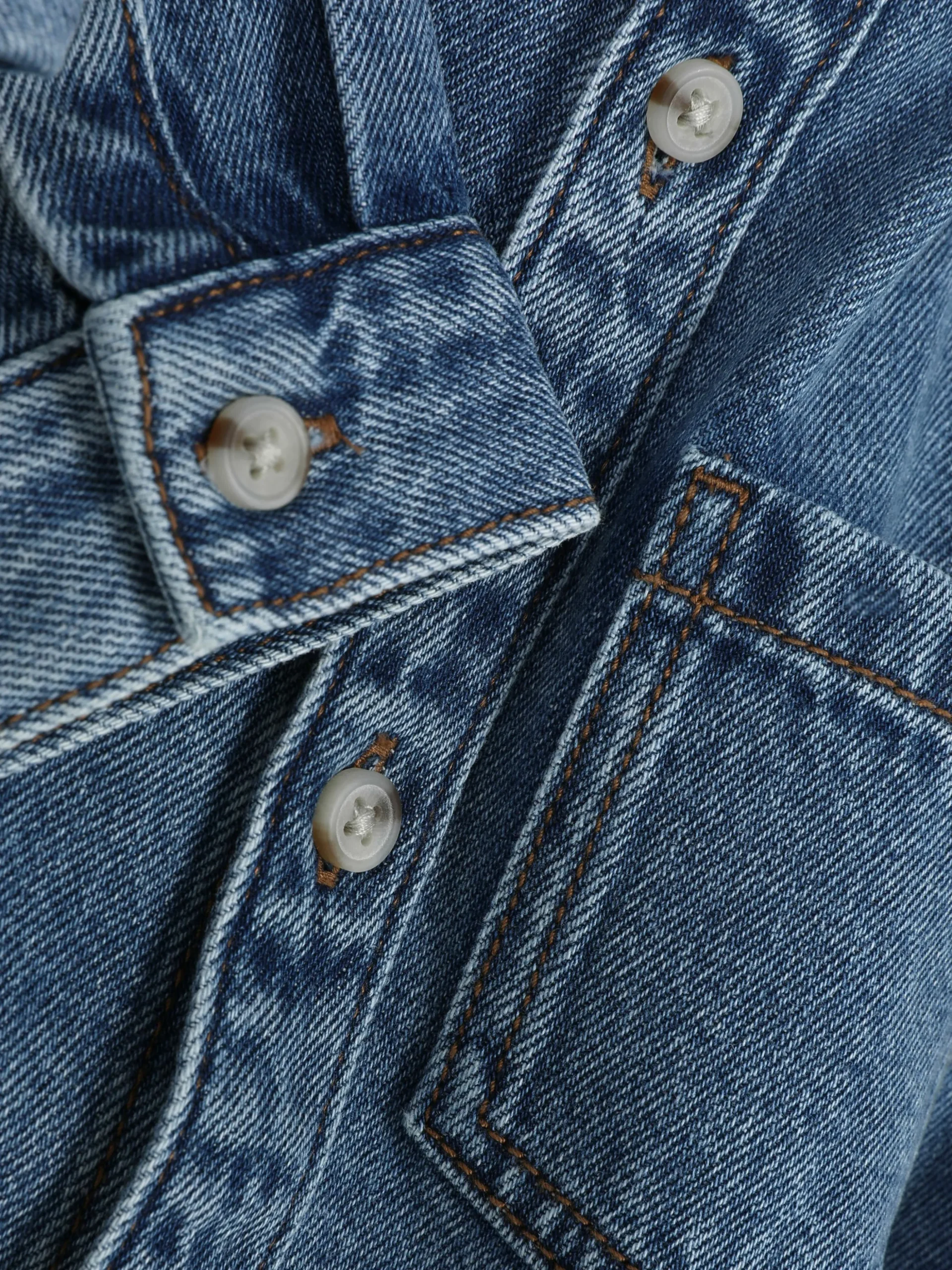 Chemise En Jean Boutonnée