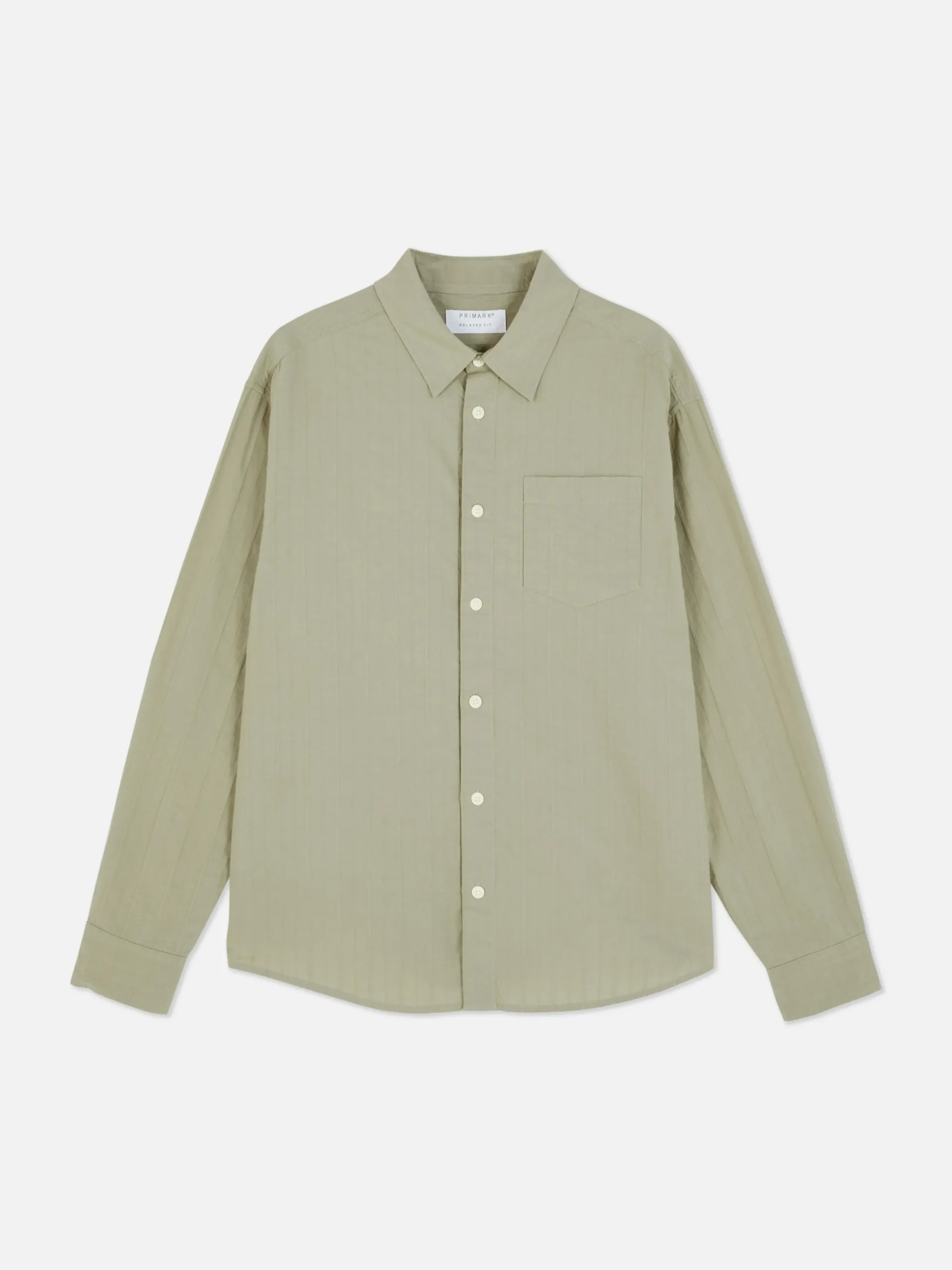 Chemise Jacquard à Manches Longues