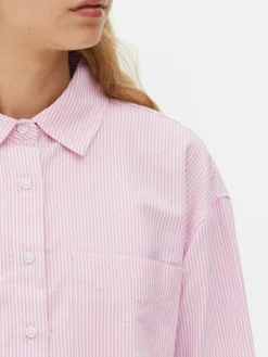 Chemise Oxford à Rayures