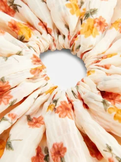 Chouchou Cheveux à Motif Floral