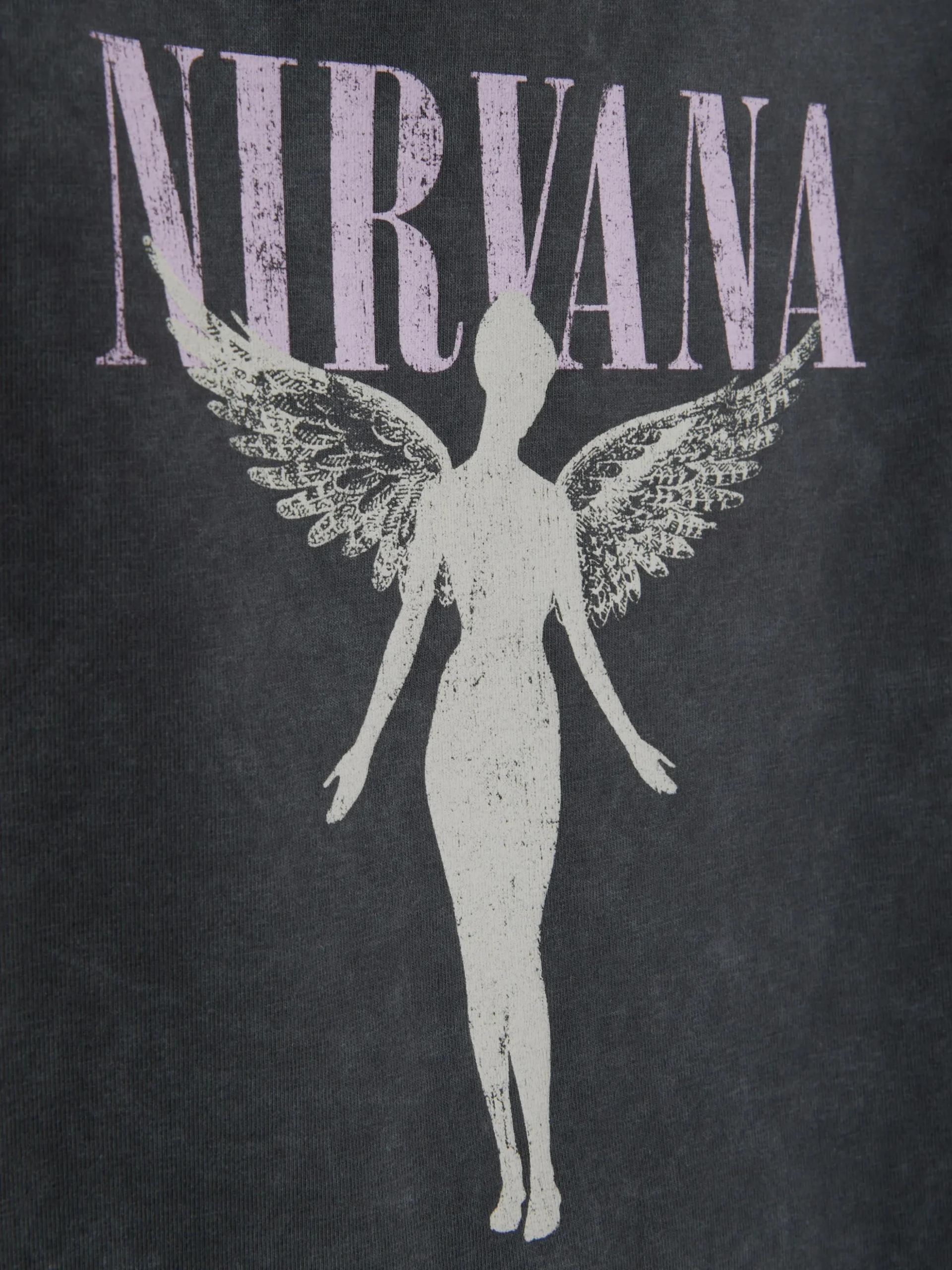 Débardeur Délavé à L'acide Nirvana
