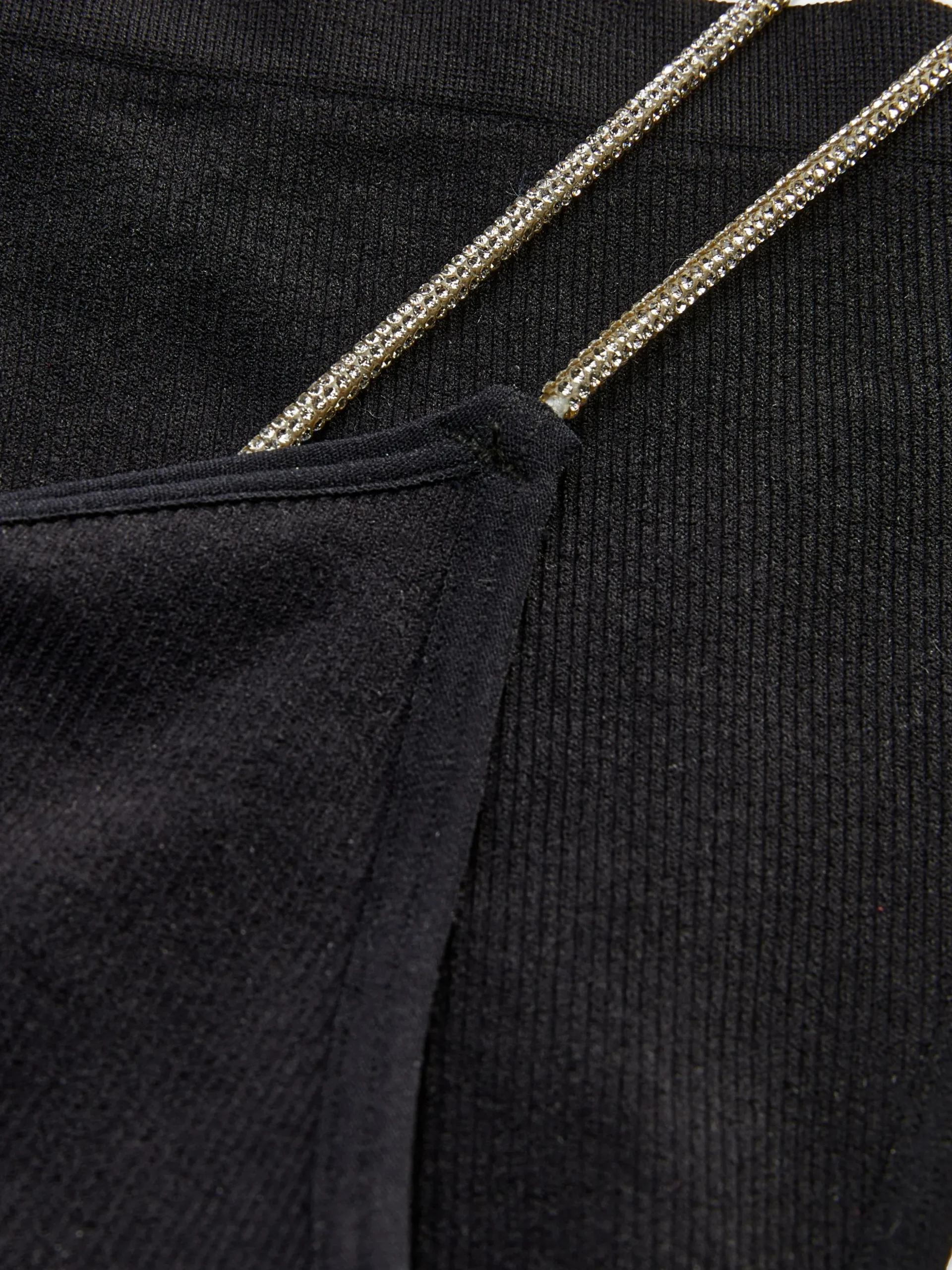 Ensemble Brassière Et String Sans Couture à Strass