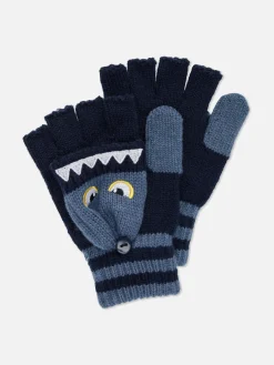 Gants En Maille Brodée