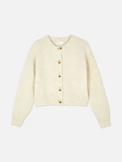 Gilet Boutonné à Col Ras-du-cou